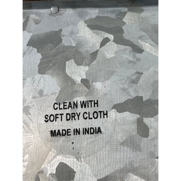 Wooden Utensil Caddy Crate with 3 Sections New WithOut Tags! - Picture 8 of 9